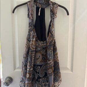 Free People Paisley Top